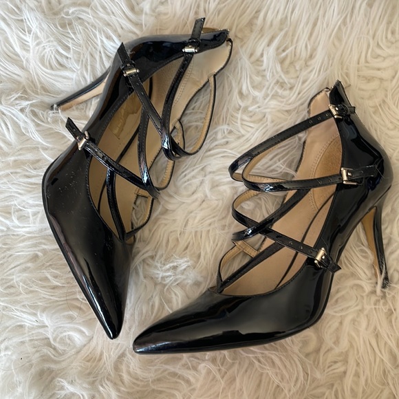 Marc Fisher Black Pantene Heels - Picture 1 of 8
